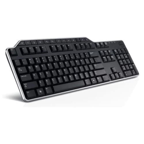 Dell Keyboard : Russian (QWERTY) Dell KB-522 Wired Business Multimedia USB Keyboard Black (Kit)